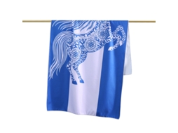 Toalha De Praia Secagem Rápida, Não Agarra Areia, Alta Absorção, 80×160cm cavaloczhhmart