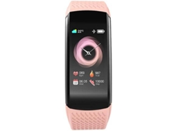 Smartwatch WJS ZH0076- (Bluetooth - Monitor Cardíaco - Rosa)