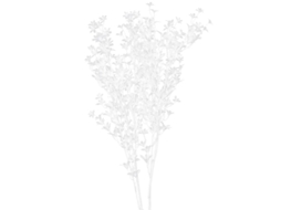 2 Peças de Enfeite de Flores Falsas ALLINLESS