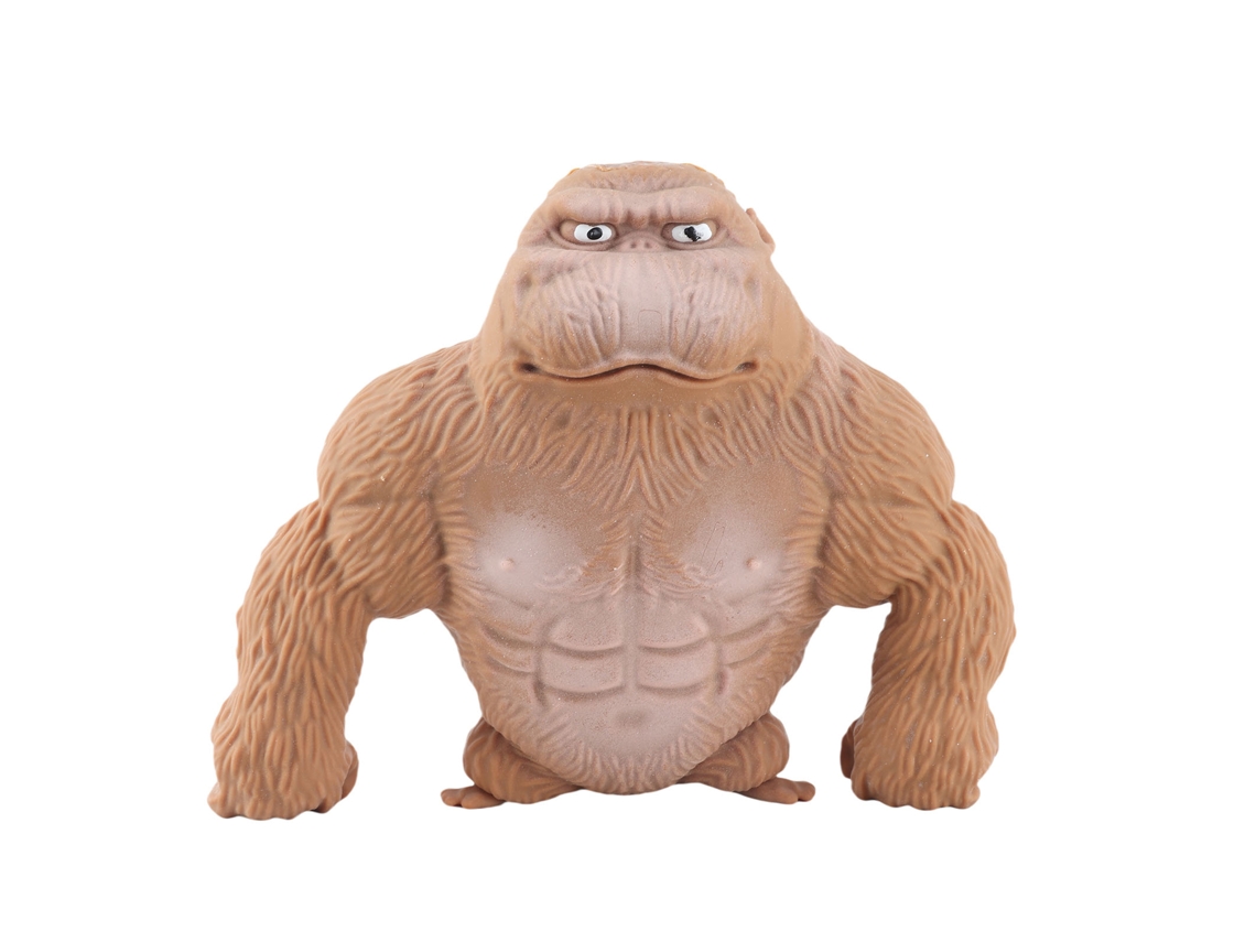 Primerox brinquedo de Macaco Pinch Squeeze Elástico Borracha Alivio de Estresse Anime Figure 23x19cm