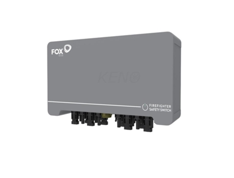 Seccionador DC para sistemas fotovoltaicos para 4 Mppt / Foxess / 1500dc / Caixa 4 Mppt / Conectores Mc4 / Ip66 / Motor Drive Fox Ess