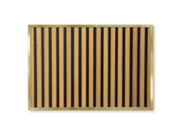 Quadro de parede magnético com listras minimalistas para escritório Espelharte (60x40 cm)