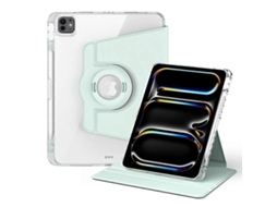 Capa de acrílico transparente destacável com rotação de 360 graus para tablet da Webake