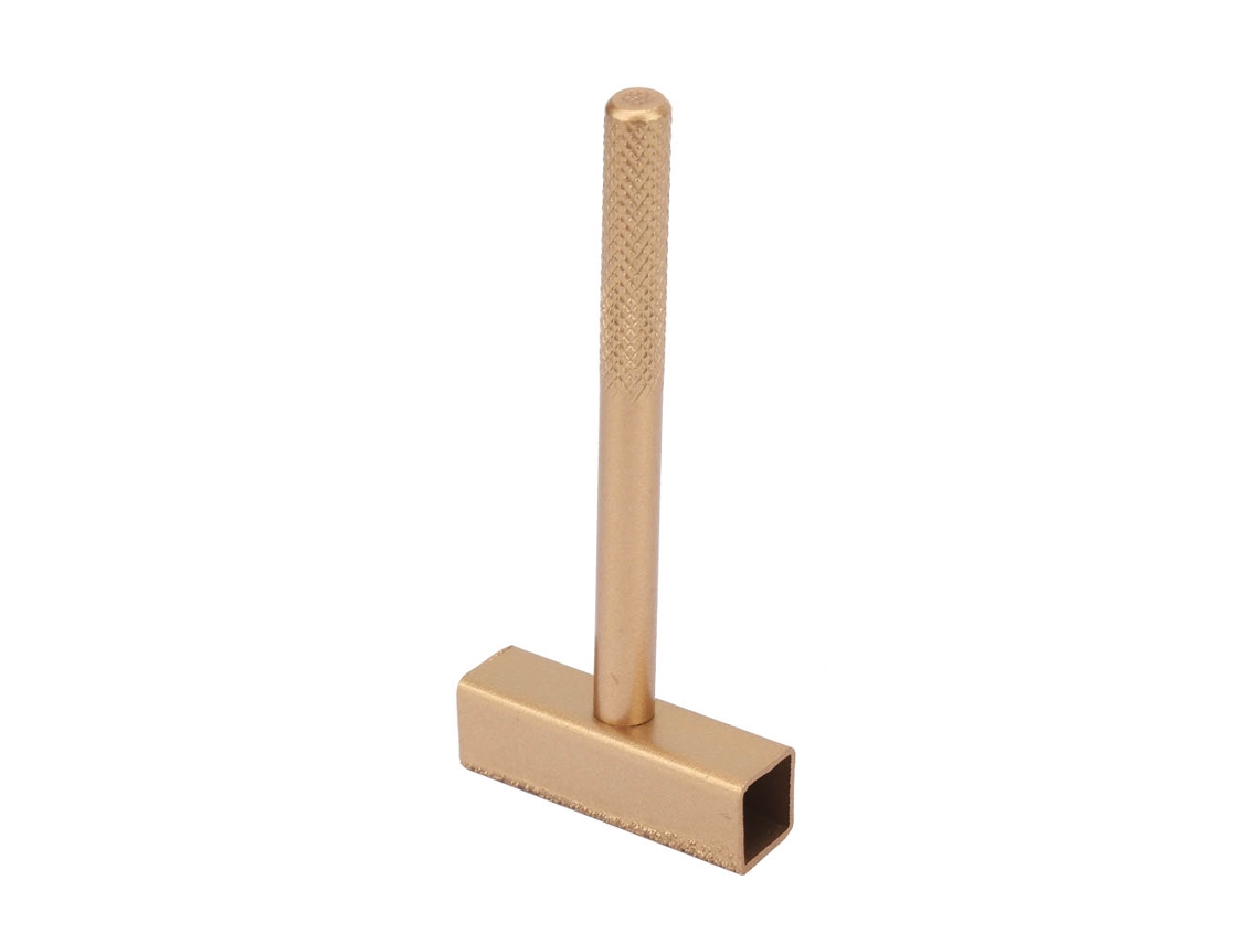 Ferramenta De Afinamento De Roda De Esmeril Tipo T De Diamante Para Afinar Pedra Roda De Esmeril Disc (ouro)