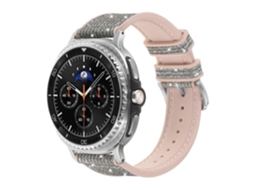 Pulseira De Silicone Vegana Com Glitter Para Samsung Galaxy Watch8 / Watch8 Classic