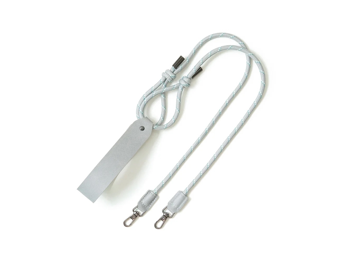 Lurelia Cordão Para Telemóvel Ajustável Transversal Para Pescoço 120 Cm 2m Anti-perda