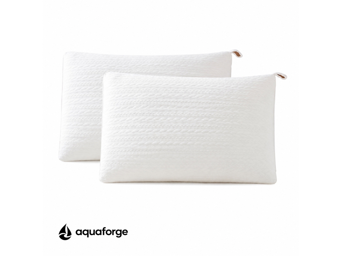 Almofada Cervical Ergonómica Algodão Respirável 48 X 74 Cm