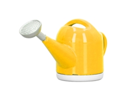Mali modelo de Chuveiro Miniatura em Liga para Casinha de Bonecas Escala 1:12 Amarelo