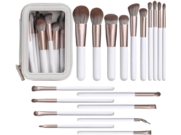 Conjunto de 18 Pincéis de Maquiagem SFUSHOS