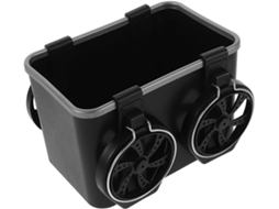 Caixa Organizadora De Lenços De Papel Para Carro Com Porta-copos.