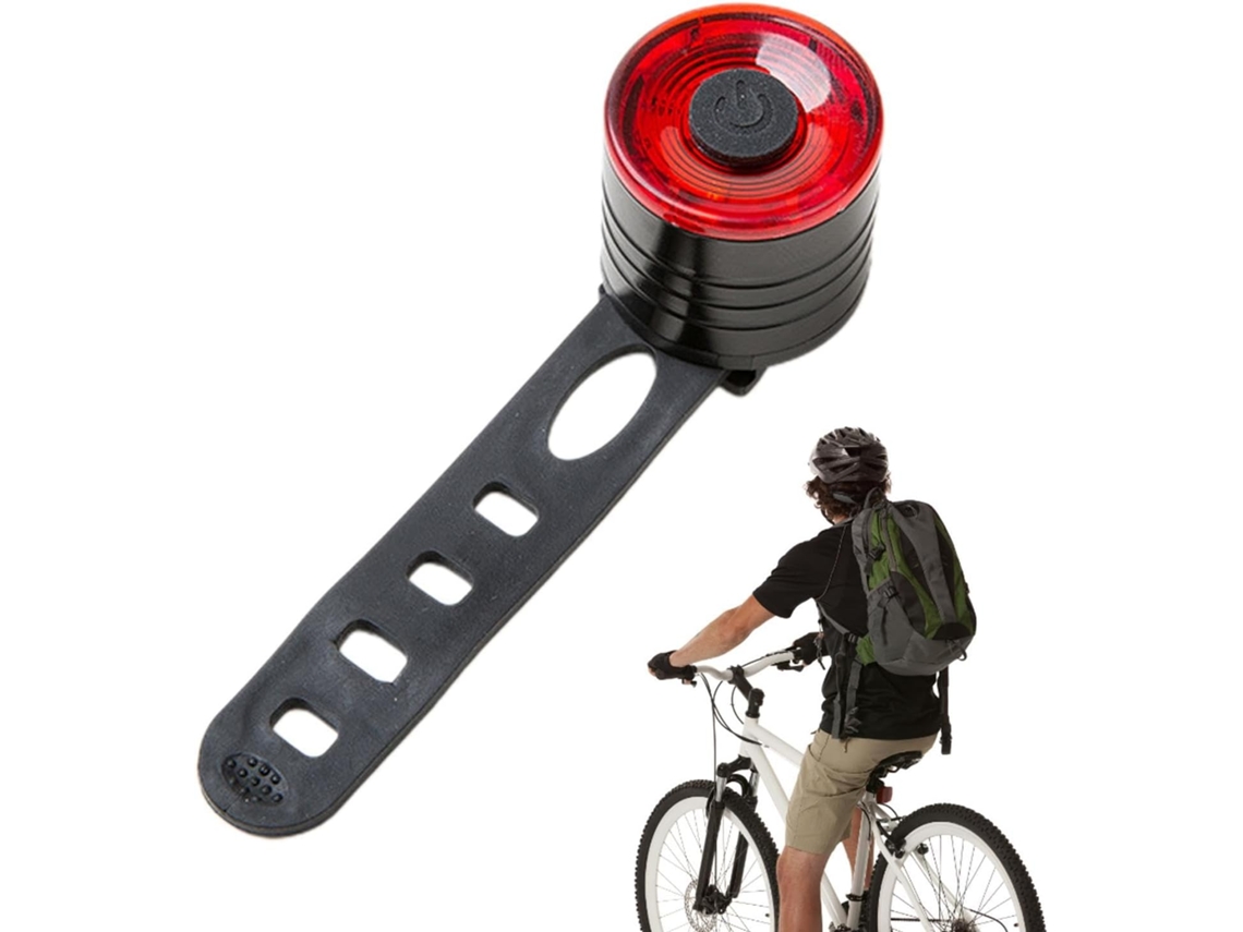 Luz Led Para Bicicleta Com Múltiplos Modos, À Prova D'água E