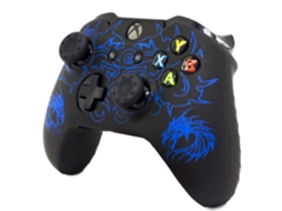 Capa PANOONA para Comando Xbox One Silicone 2 Grips Azul