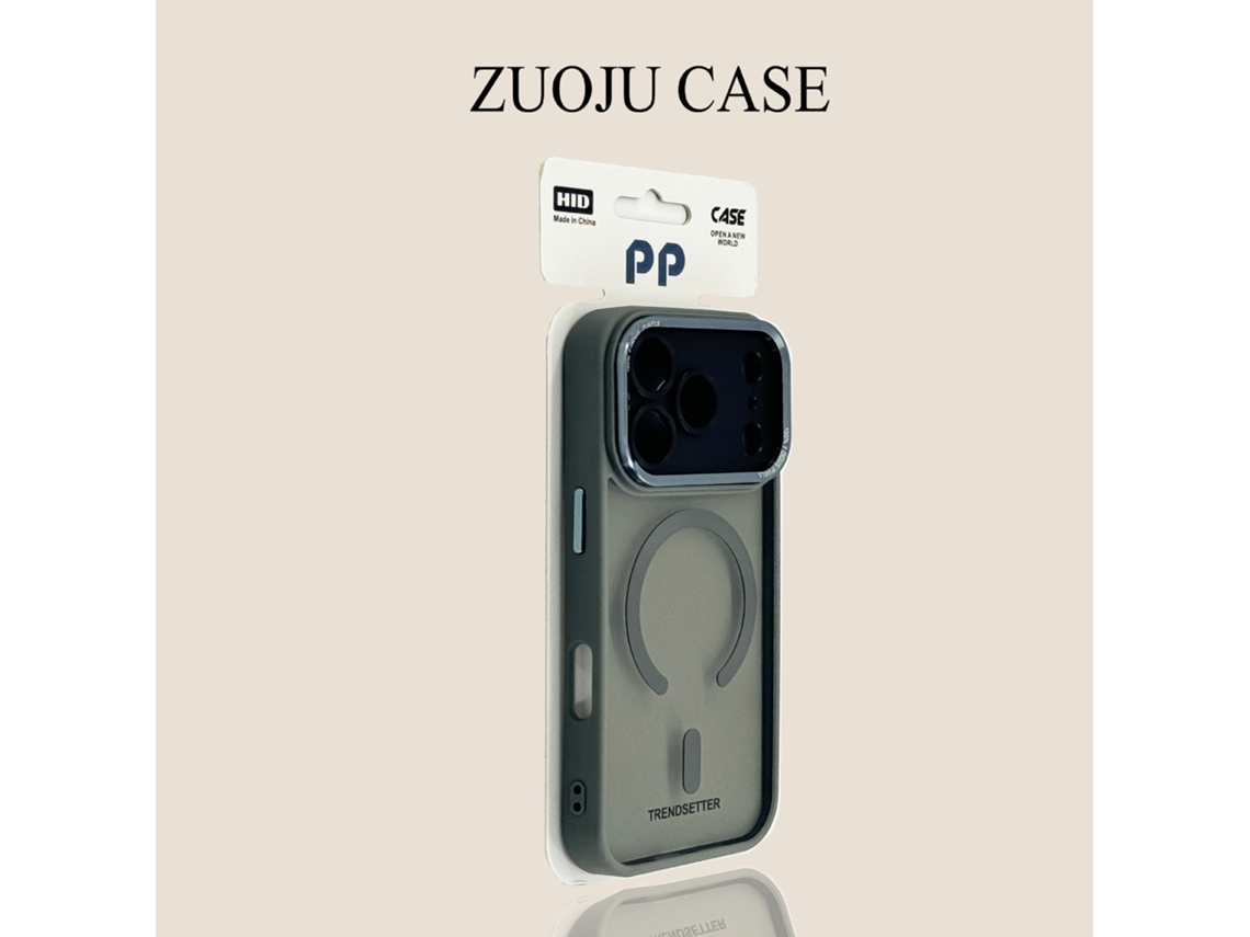 Capa Transparente Magnética Com Lente Metálica Para Iphone 14 Plus, Proteção Contra Quedas Da Apple.