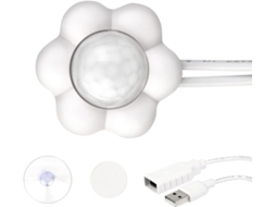 Sensor De Movimento Para Dispensador Automático De Água, Ligação Usb, Acabamento Vermelho, Acessório Prático Para Manutenção E Uso Diário