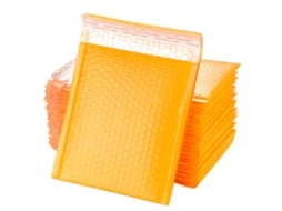 Bolha Mailers Saco de Envelope de Envio Acolchoado Polymailer Auto Seal Mailing Sacos de Presente para Entrega Revista Forrada Mailer 50 Pac 1#