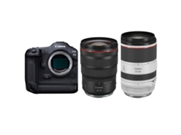 Eos R3 + Rf 24 70mm F/2.8 L Is Usm + Rf 70 200mm F/2.8 L Is Usm Máquina Fotográfica Profissional + Ebook Pricedirect CANON