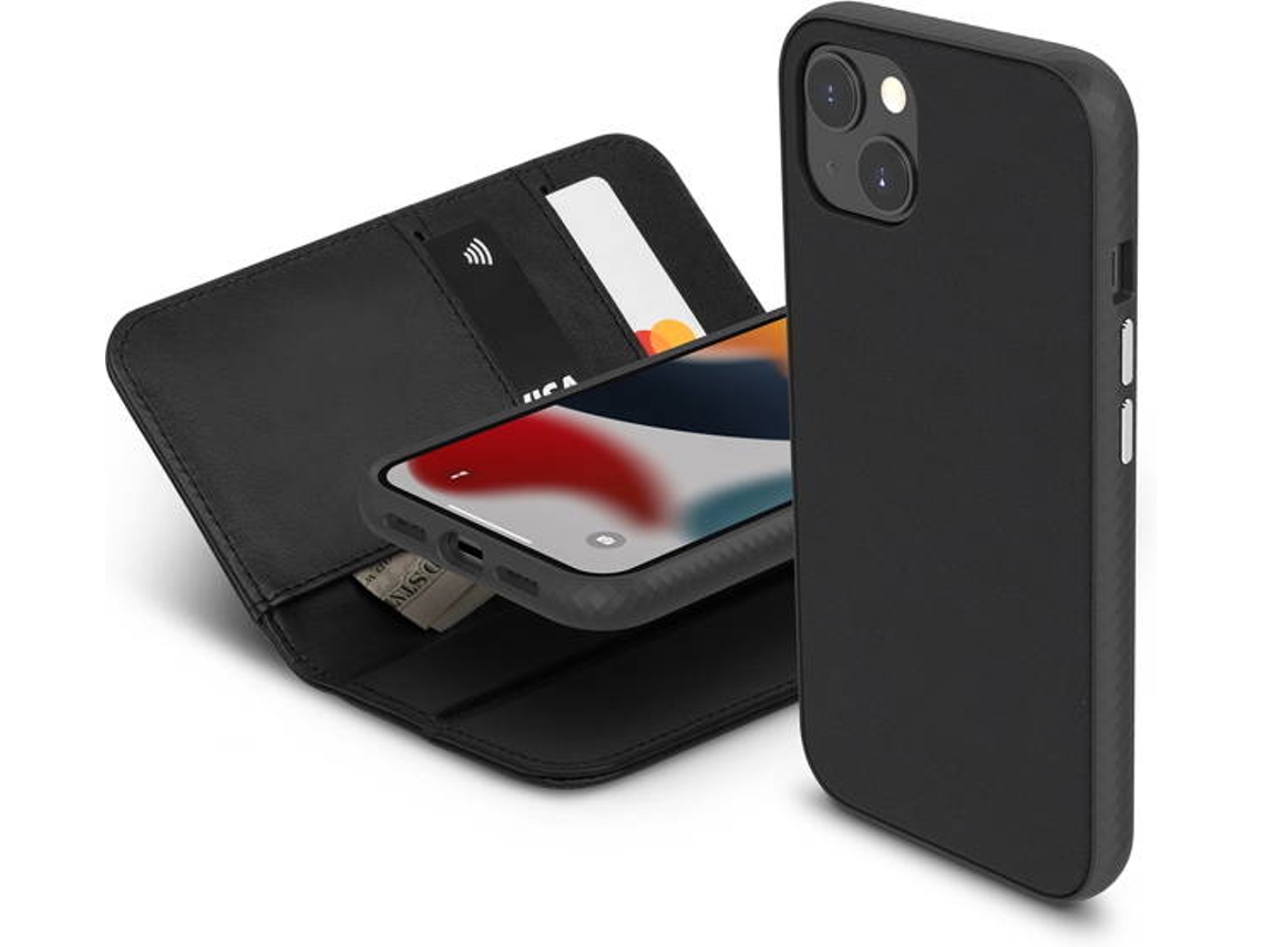 Capa iPhone 13 MOSHI Overture Preto