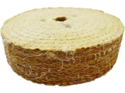 Disco De Polimento Sisal 6 Polegadas Para Aço Inoxidável, Polidor