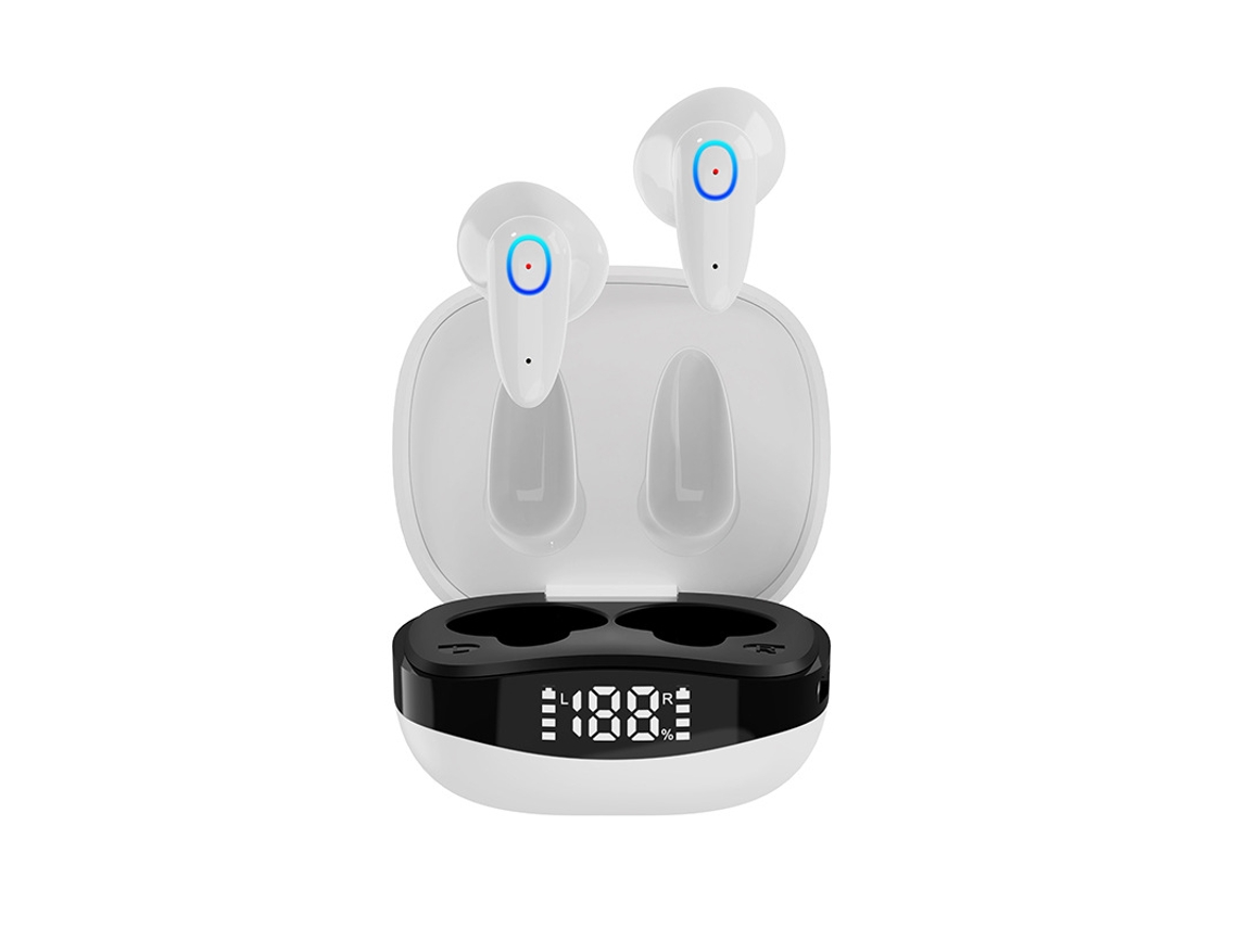 Auriculares Bluetooth True Wireless Mair Tws Touch Display Digital Ks55 Sem Fio
