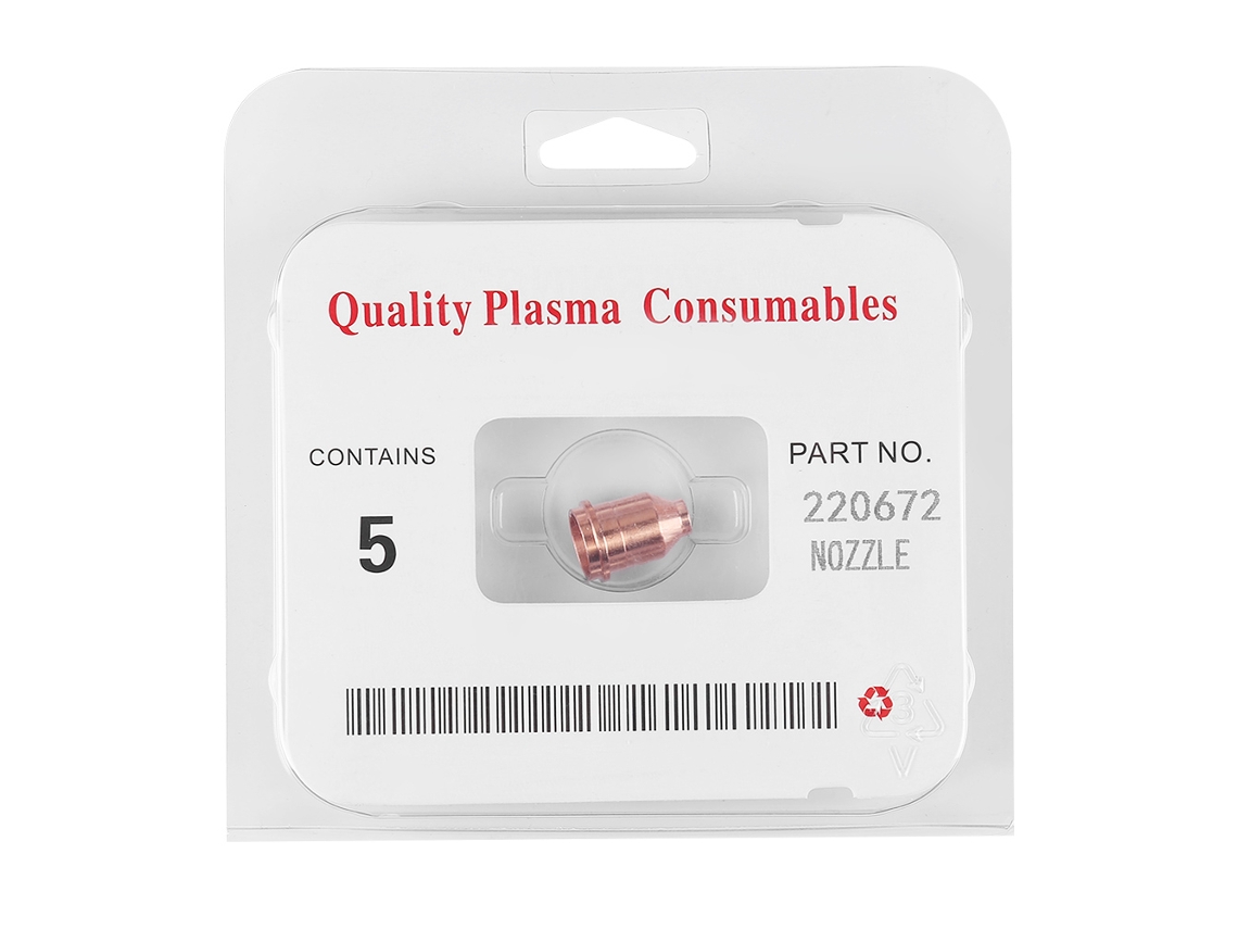 5 peças lâmina de cortador de plasma consumíveis bico ferramentas acessórios 220672 para max45