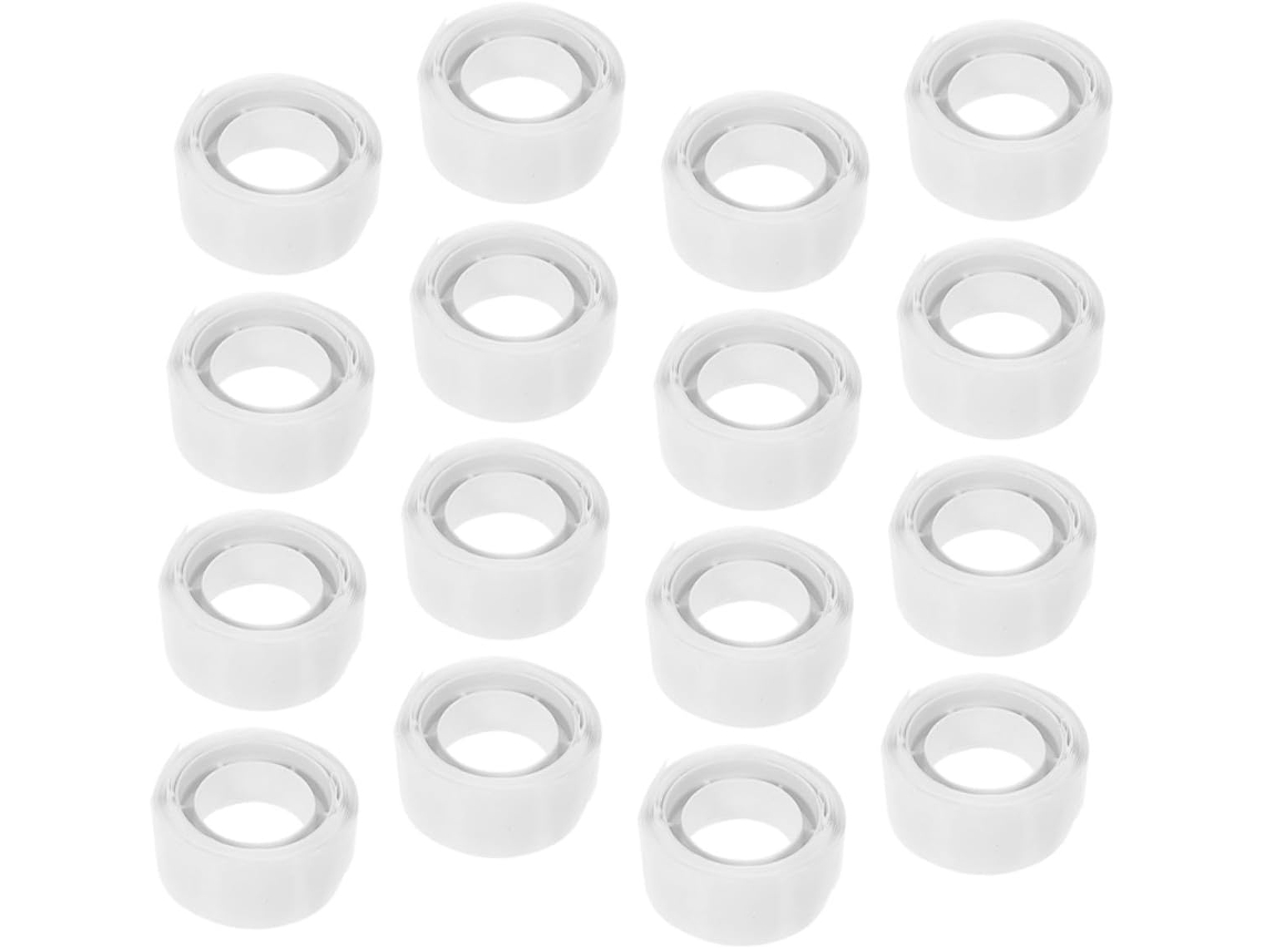 18 Rolos De Adesivos Redondos Transparentes Ideais Para Balões
