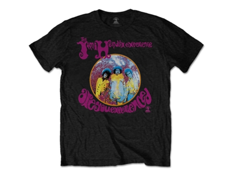T-Shirt ROCK OFF Jimi Hendrix - Are You Experienced? Preto (Tamanho: M)
