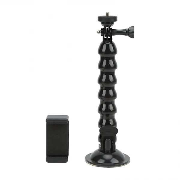 Suporte De Câmera Com Pescoço De Ganso E Suporte Para Celular Para Câmera De Ação, Braço Extensível Flexível, A