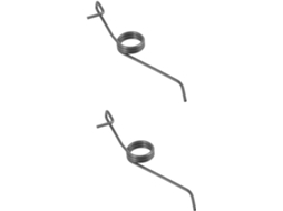 Conjunto de 2 Tensores de Correia com Mola para Mini Enxada Rotativa