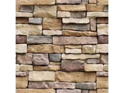 Papel de parede autoadesivo Slowmoose Stone, painel de parede removível (45,7 cm x 99,9 cm)
