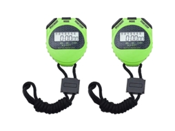 Cronômetro Digital Deportivo Impermeable Con Temporizador Regresivo, Pantalla Grande Y Memoria De 2 Canales Para Running Y Natación