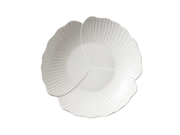 Pratos De Jantar De Cerâmica Em Formato De Flor, Próprios Para Micro-ondas E Lava-louças, Ideais Para Saladas E Frutos Do Mar, 25 Cm, Cor E.