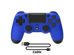 Controle Sem Fio Data Frog Para Ps4 Com Alto Falante Vibratório E Conector Estéreo Para Fone De Ouvido, Joystick Para Pc/ps4 Slim/pro Ly Ebike