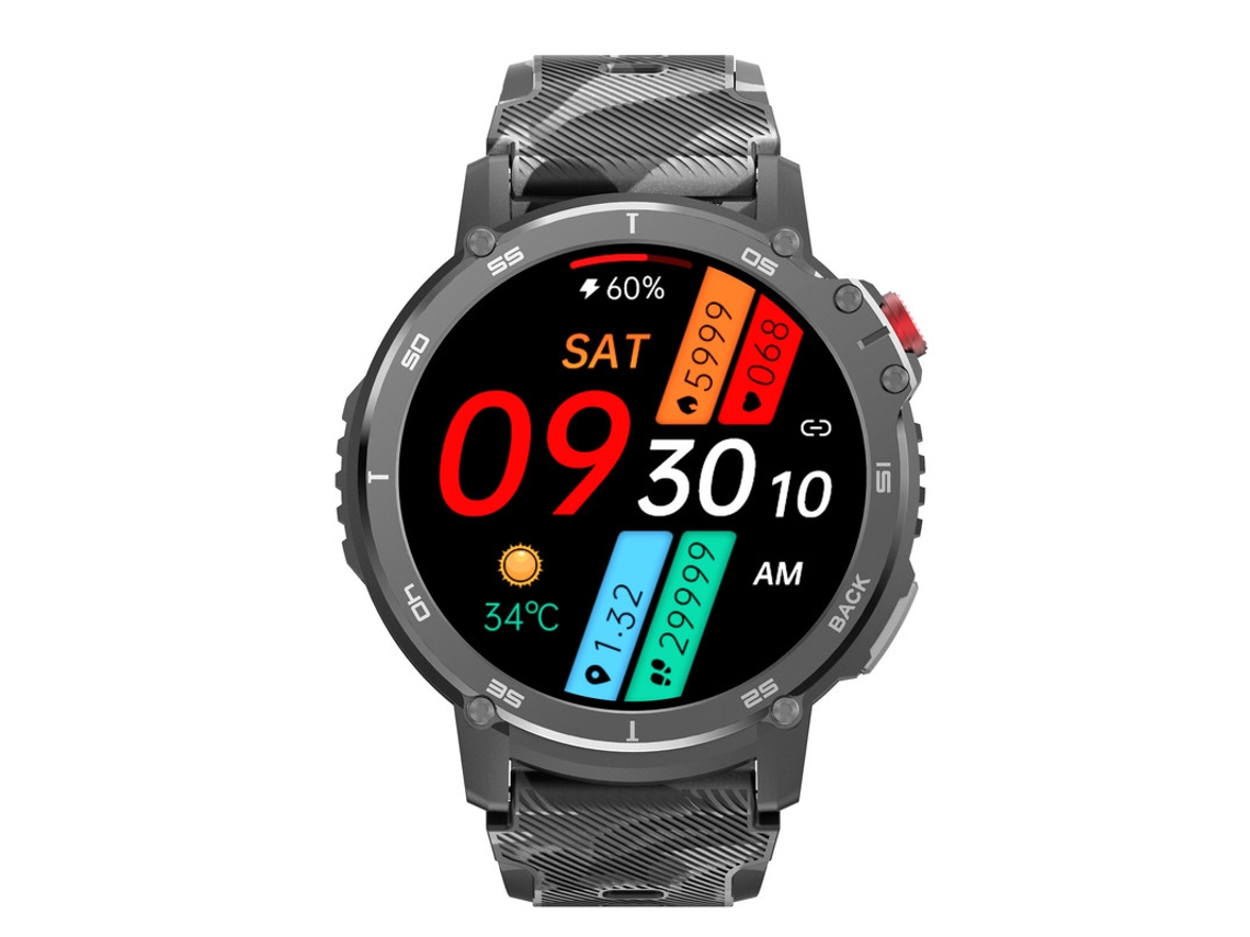 Smartwatches, Tela Yizhood De 1.6 Polegadas, Ip68 À Prova Dágua, Preto