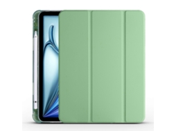 Capa de couro TPU tripla da Webake para tablet inteligente com compartimento para caneta