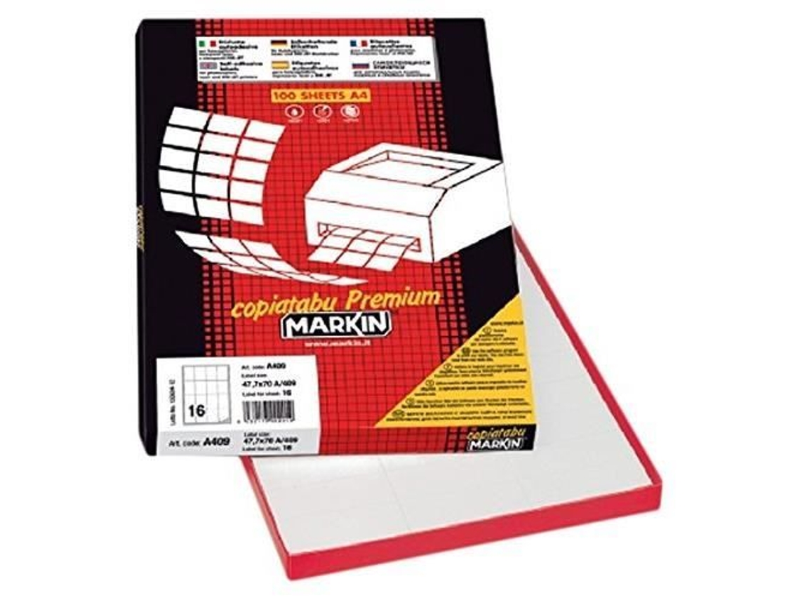 Etiqueta Para Impressora Markin X210c509gi