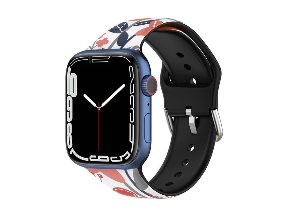 Pulseira para Apple Watch 38/40/41Mm em Tpu Abstrato Multicor