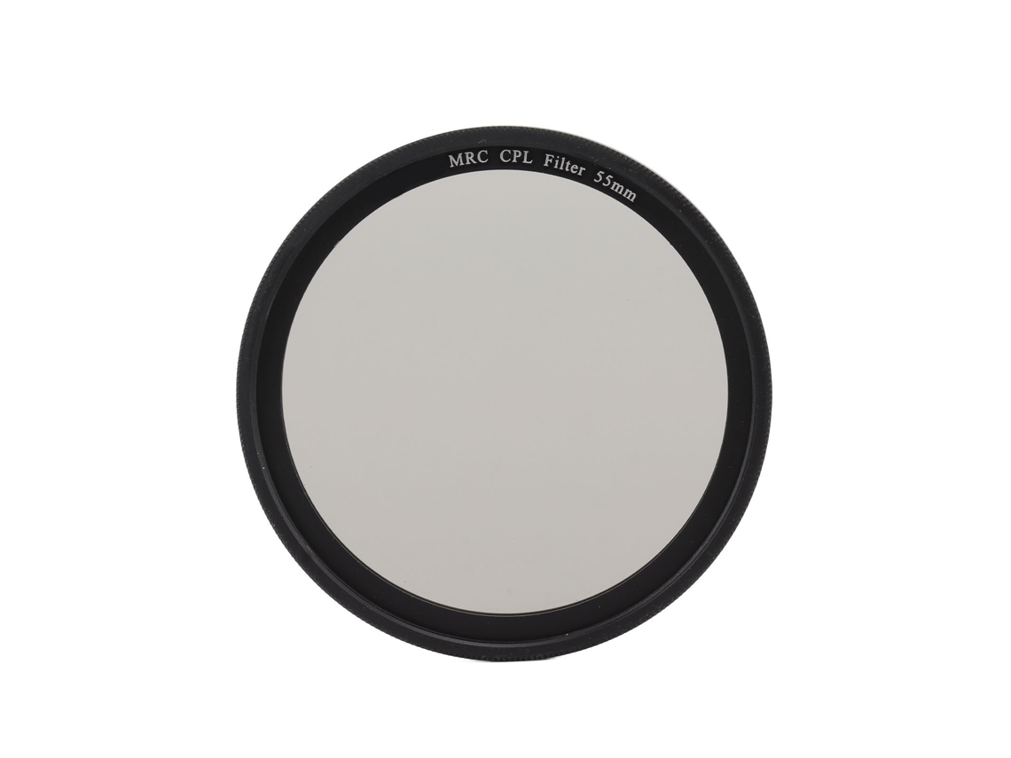 Filtro Polarizador Circular Cpl Lightdow Para Lentes, Marco Delgado Multirevestido, 55mm