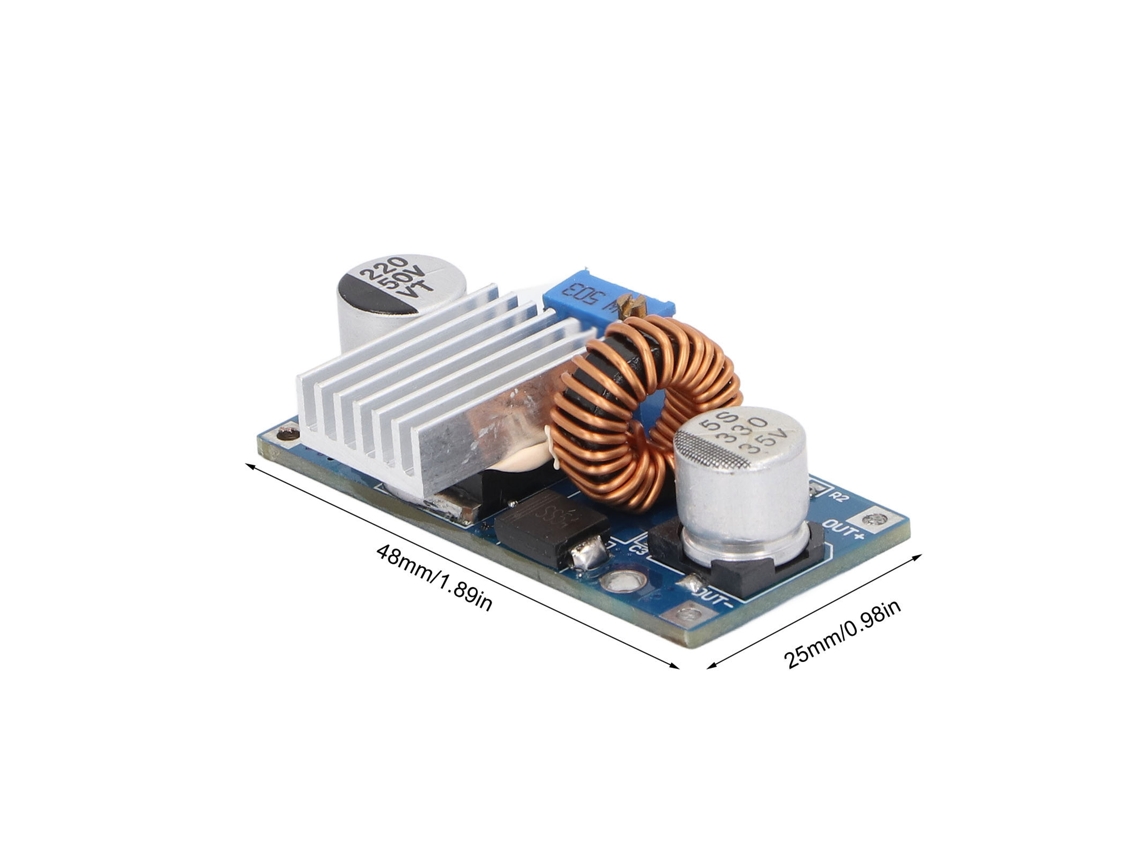 Módulo Conversor Buck Ajustável 5a: Entrada Dc4‑38v, Saída Dc1.25‑30v, Regulador De Tensão