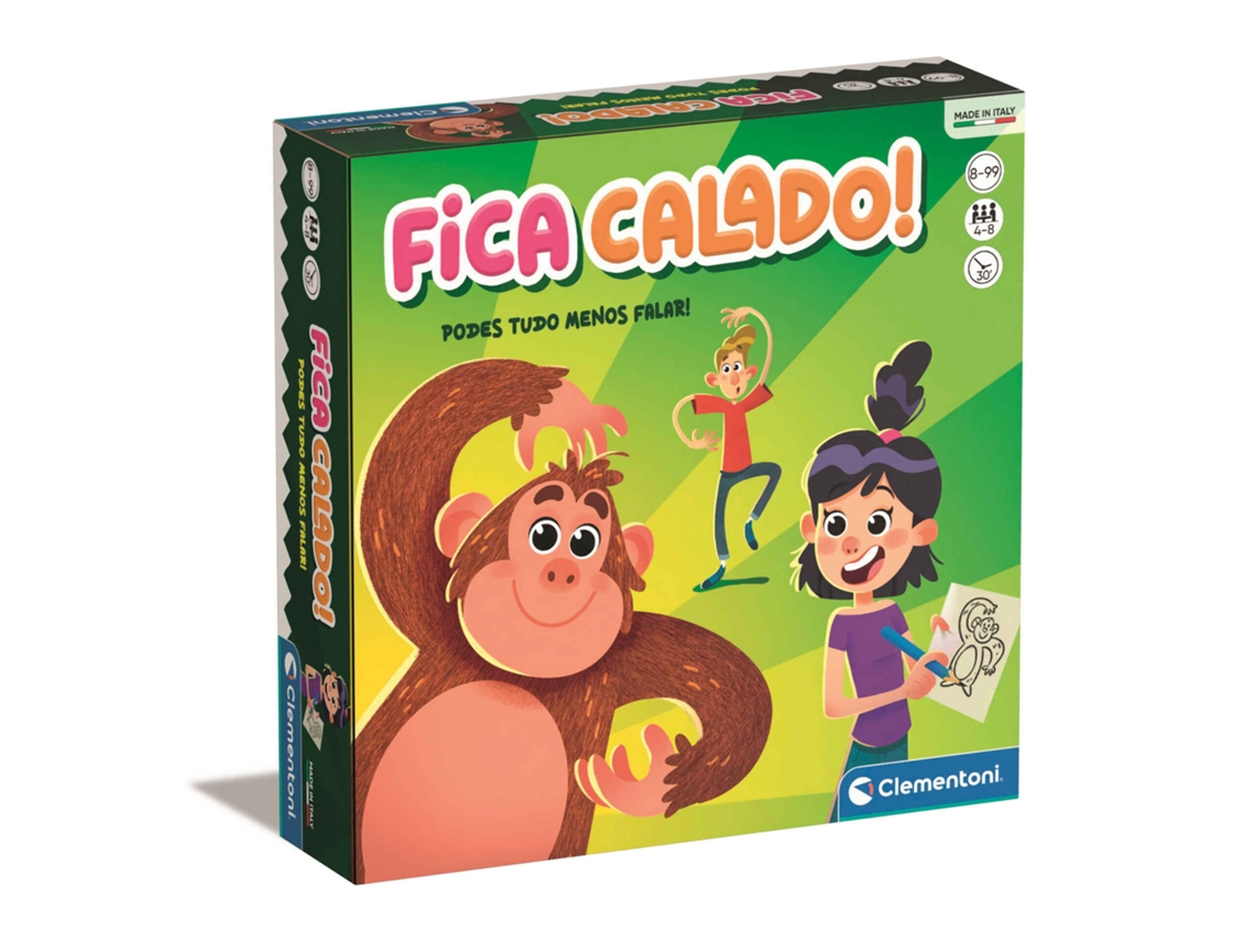 Jogo de Tabuleiro CLEMENTONI Fica Calado (Idade Mínima: 8 anos)