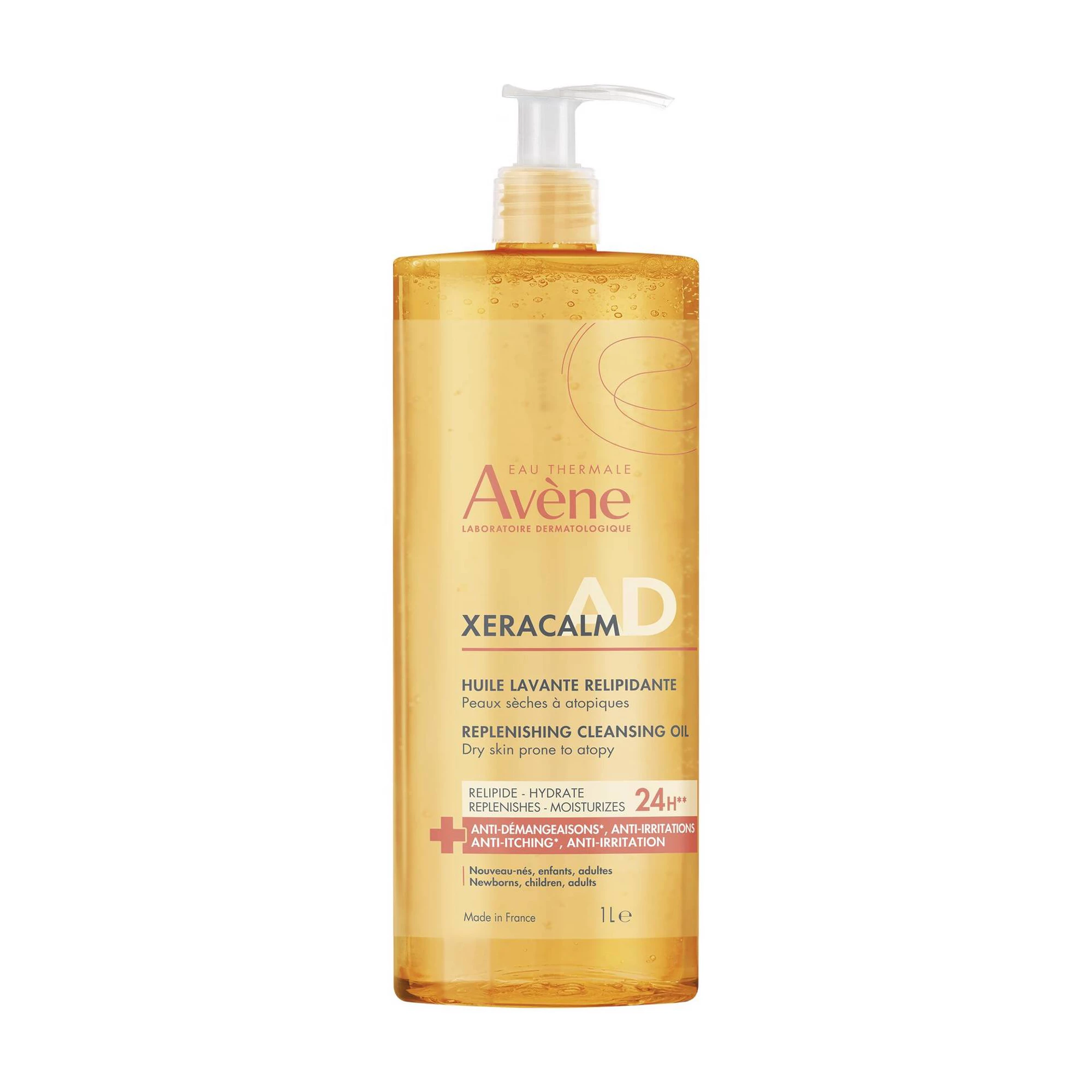Xeracalm Ad Lipid replenishing Cleansing Oil AVENE