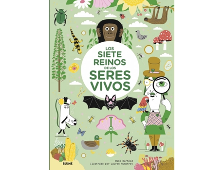 Livro Siete Reinos De Los Seres Vivos de Mike Barfield (Espanhol)
