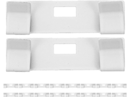 Conjunto Zerodeko Com 18 Clipes Metálicos Para Reparo De Lâminas Verti