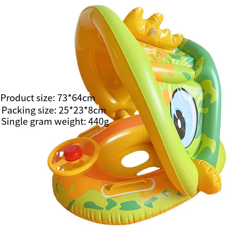 Piscina alça de Apoio para Brinquedos de Pvc Dino Volante AOZORZ