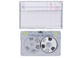 Aetheria fitas Cassette em Branco 46min Gravacao Diy Baixo Ruido para Musicas Reel To Reel Prata