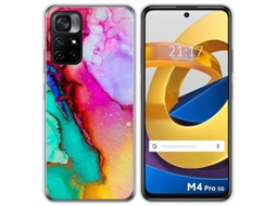 Capa Xiaomi POCO M4 Pro 5G TUMUNDOSMARTPHONE Desenhos Multicor