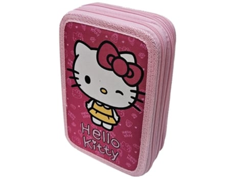 Estojo Triplo Hello Kitty My Style Manenti