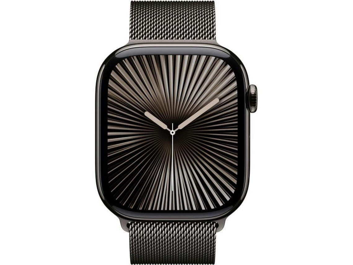 Apple Watch Series 10 GPS + Cellular 46mm com capa Titânio (mwyw3qf/a)