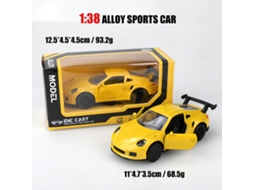 Miniatura de Carro em Escala 1/38, Modelo de Carro Clássico, Brinquedo Infantil. MDUG