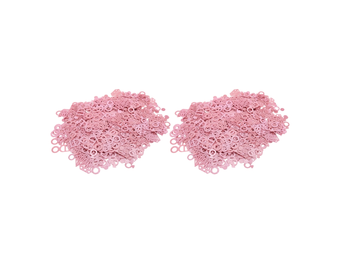 Perlas De Lentejuelas Doradas Rosadas Brillantes En Formas Variadas Para Decoración De Bodas Y Manualidades