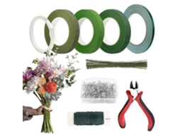 Fita Adesiva Para Floristas, Fita Crepe Verde, Suprimentos Para Arranjos Florais, Fita Floral, Rolo Gokoco